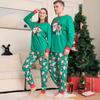 Festive Christmas Family Pajama Set Adorable Santa Print Soft Fabric For Everyone