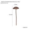 1Pcs Metal Mushroom Garden Stakes Retro Rusty Mushroom Plaque Garden For Yard Patio Lawn Outdoor Decor