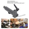 Lathe Tool Holder Base Cast Iron Woodworking Turning Tool Rest Base for 5/8 Inch Small Lathing Machine Lathe Tool Holder Base