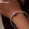 BAMOER 925 Sterling Silber Regenbogen Quallen Charme Meerjungfrau Schwanz Anhänger Traum Ozean Perlen Fit DIY Armband Halskette Schmuck Machen