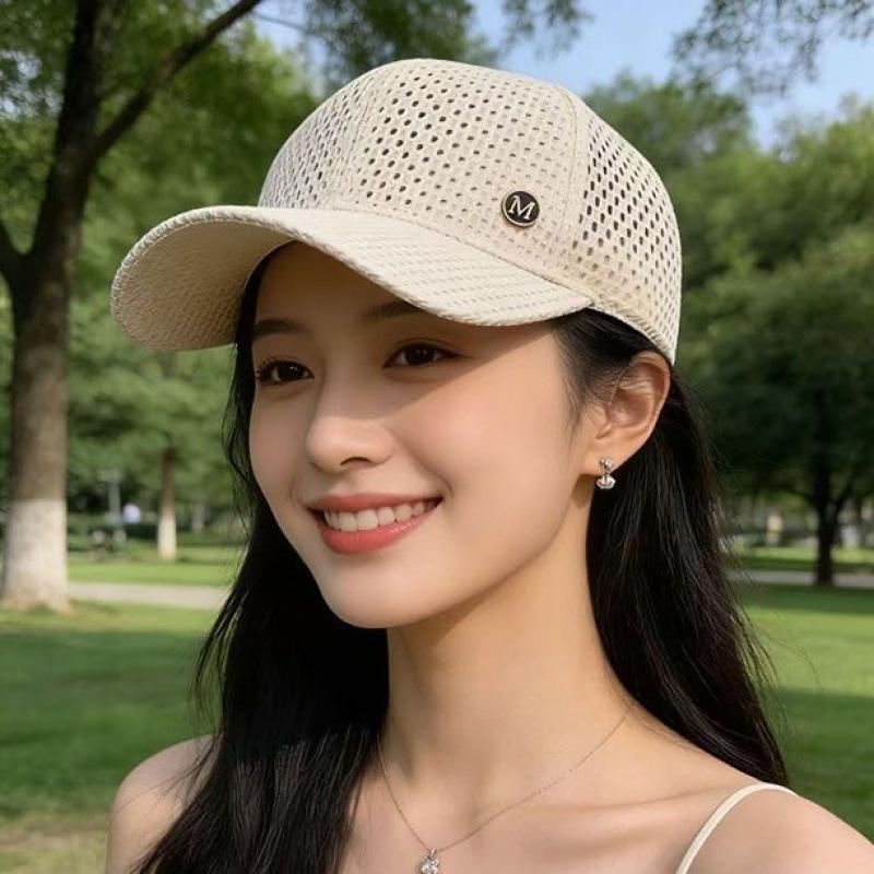 Summer Breathable Sunshade Mesh Baseball Baseball Baseball Baseball Cap, Outdoor Sports, Fashionable And Versatile, Unisex Casual For Women