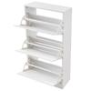 Shoe Cabinet with 3 Flip Drawers Shoe Storage Cabinet for Entryway