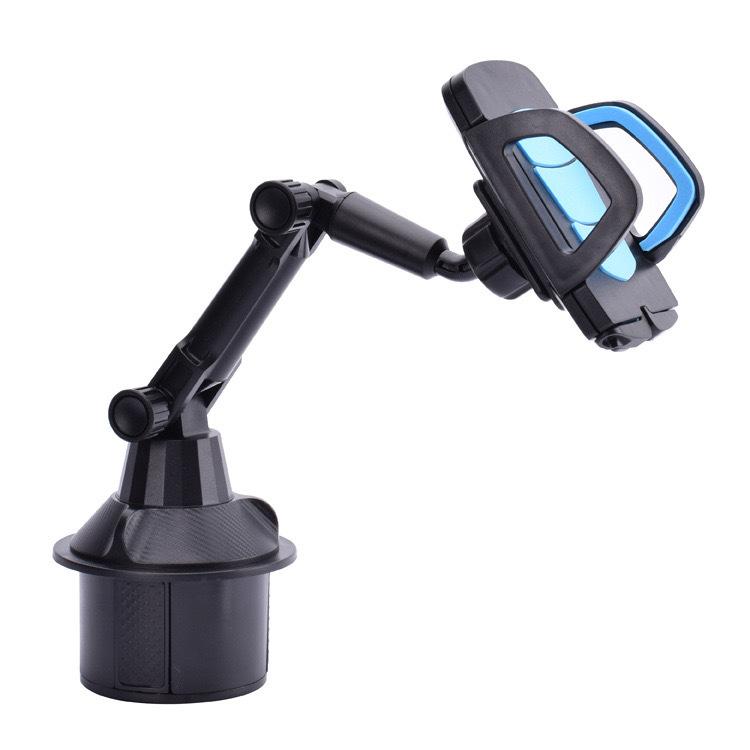 Car Cup Holder Phone Mount with Expandable Base Rotatable Height Adjustable Phone Clamp SUV Truck Automobile Accessories