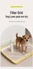 Large Dog Toilet with Anti-Splash Post – Easy To Clean Tray for Medium and Large Dogs