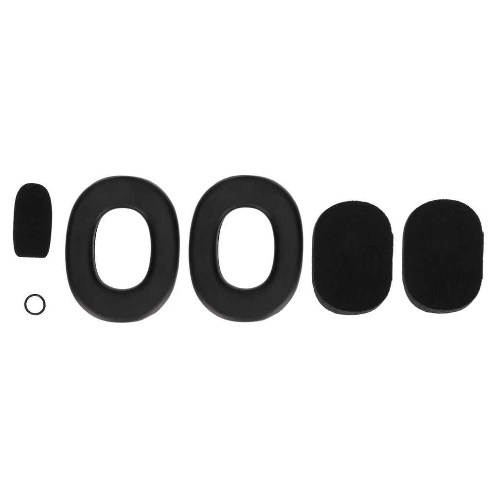 Aviation Headphones Ear Pads Noise Reduction Protective Silicone Ear Cushions Pilot Headphones Accessory