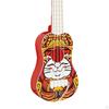 Simulation Ukulele Toy Acoustic Early Educational Tunable Cartoon 4 Strings for Kids Girls