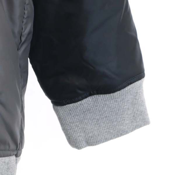unused VAST222 19AW made in Japan Batting jacket 3 black pullover Men's Used
