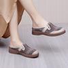 Fashion Soft Woman Slippers Thick Comfortable Round Toe Slides Summer Shoes for Women Sale Designer Luxury Footwear 2025 Trend Sandals