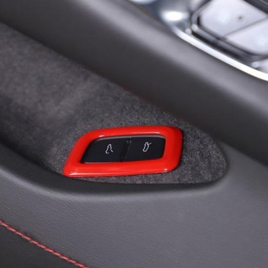 ABS Sports Red Trunk Switch Button Cover Trim For Corvette C8 -2025