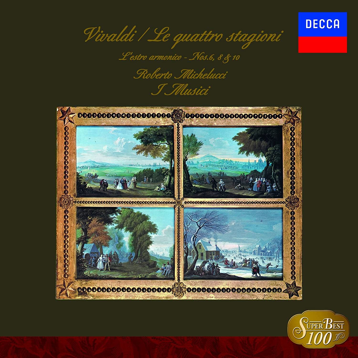 

CD МИКЕЛУЧЧИ (РОБЕРТО) - Вивальди: Коллекция концертов Four S UCCP7001 Decca Japan Classical