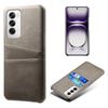 For Oppo Reno12 5G (Global) Case Dual Card Slots PU Leather+Hard PC Phone Cover