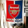 Tapeçaria de Parede Personalizada do Arsenal Estética para Pendurar na Parede Manta de Tecido Impresso Tapeçarias Decorativas para Quarto Sala de Estar Decoração de Casa