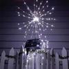 Solar Firework Light DIY Outdoor Garden Starburst Firework Lamp 200LED 35 Copper Wires Christmas String Light for Garden Decor