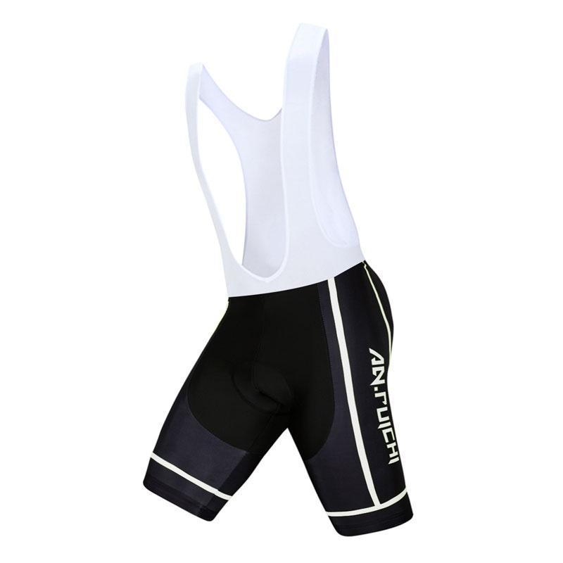 Letní krátké jezdecké kolo cyklistické oblečení, pánské/dámské sportovní dresy, bílé kalhoty s náprsenkou
