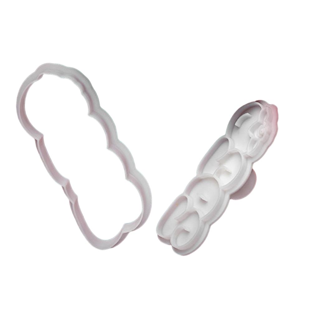 Vykrajovátka na sušenky Formičky na sušenky Čínský nový rok 2024 Tvarovaná vykrajovátka na sušenky Plastový materiál Ideální na sváteční pochoutky