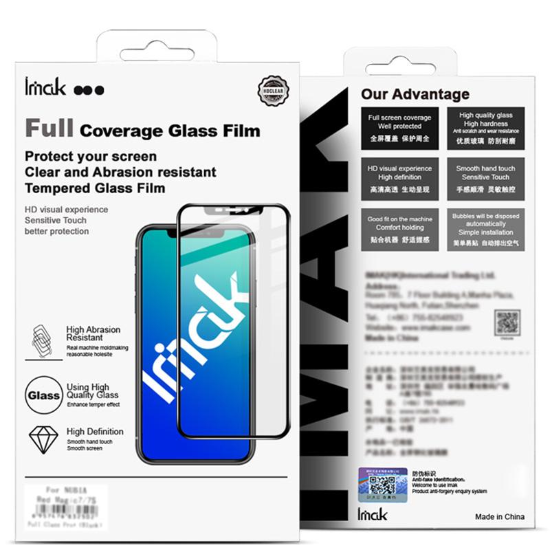 IMAK For Honor Magic6 RSR Porsche Design 5G Tempered Glass Screen Protector 3D Curved Screen Film (No Edge Version)