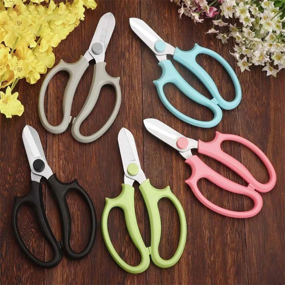 Garden Scissors Floral Shears Professional Flower Scissor  Comfortable Grip Handle Pruning Shear