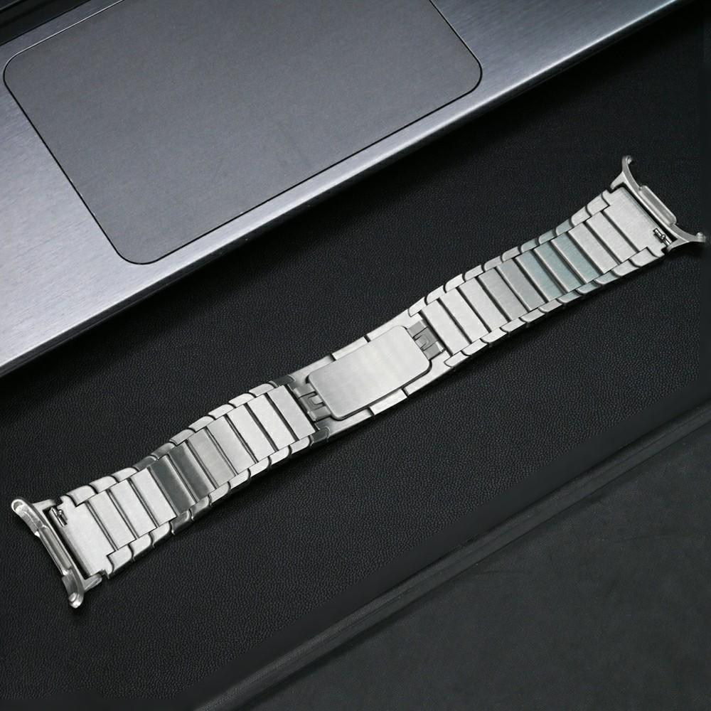 For Samsung Galaxy Watch Ultra 47mm/Ultra (2025) 47mm Watch Band Titanium Alloy 1-Bead Wrist Strap