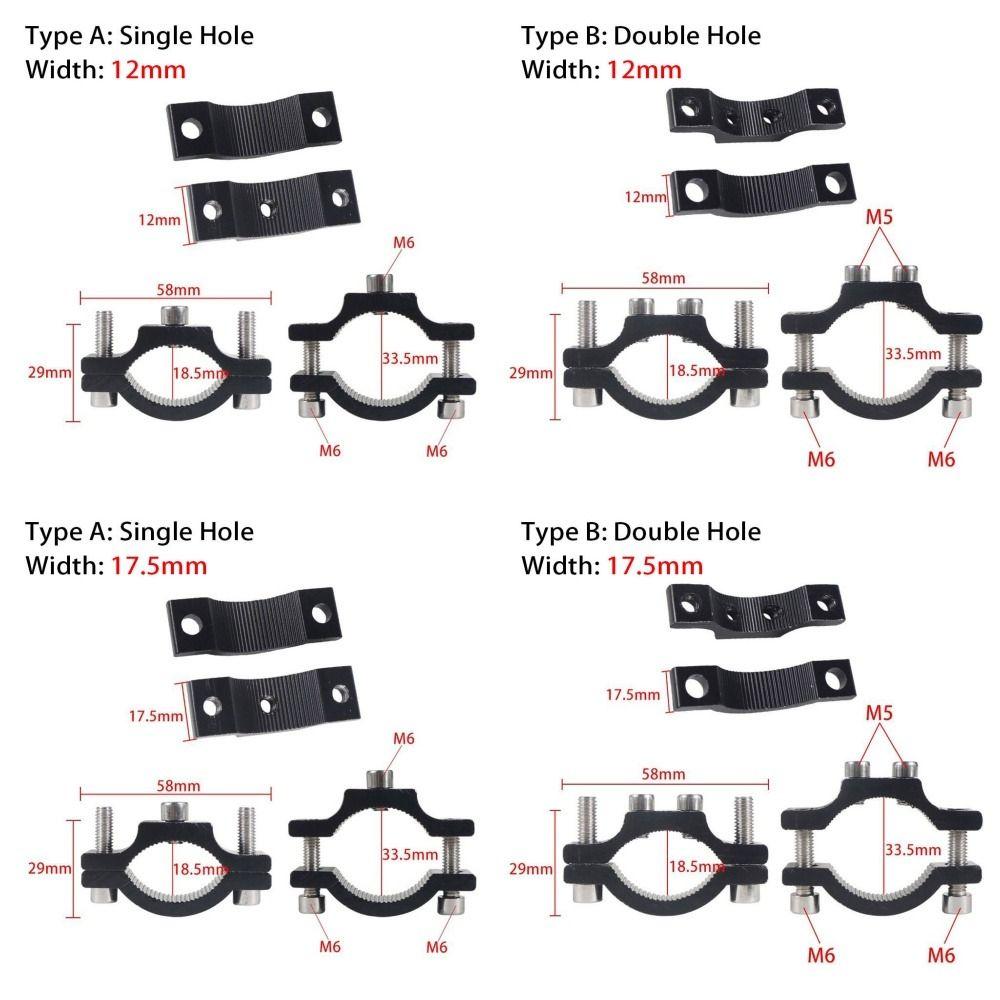 1Pcs Electric Bike Motorcycle Spotlight Holder Fixed Chips Handlebar Frame Pipe Phone Headlight Bracket Bicycle Accessories