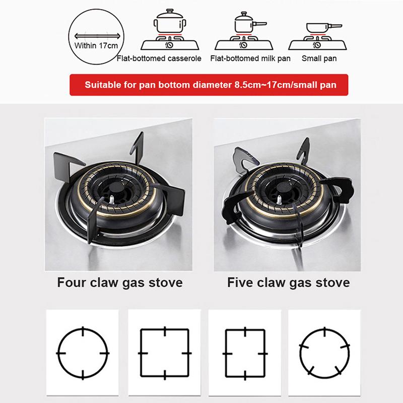Simmer Ring Safe Stovetop Reducer Portable Gas Stove Durable Camping Support Coffee Maker Shelf Steel Practical Accessories