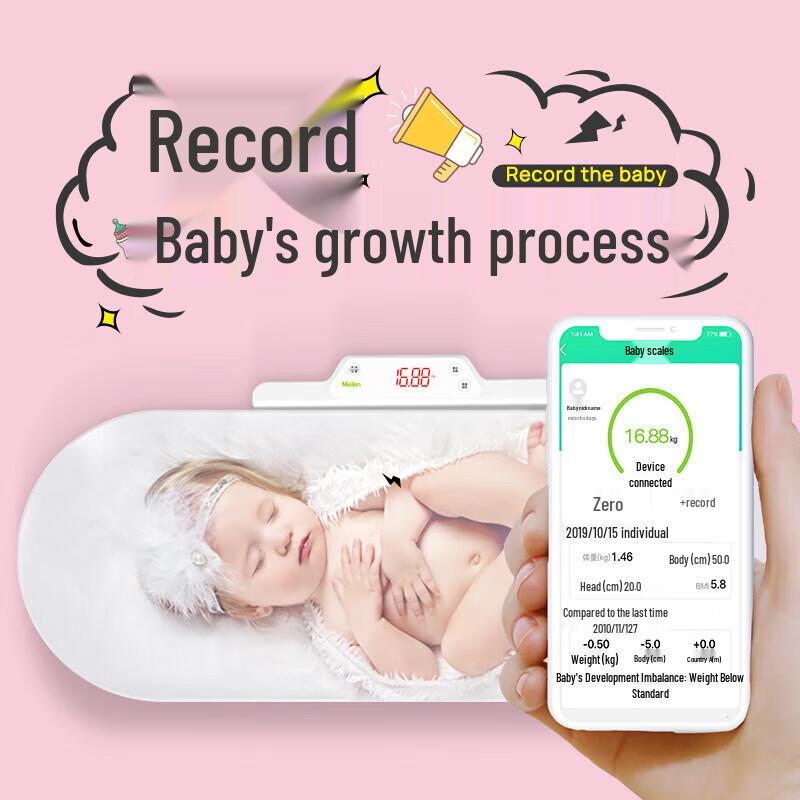 Smart Bluetooth Baby, Pet & Family Scale
