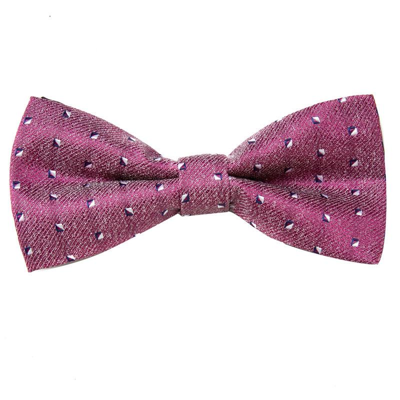 Men's Wedding Party Jacquard Bow Tie - Groom & Best Man Formal Wear Accessory