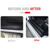 Car Door Sill Protector For Chery TIGGO 7 PRO 20-22 Carbon Fiber Pattern Leather Usher Pedal Accessories Interior