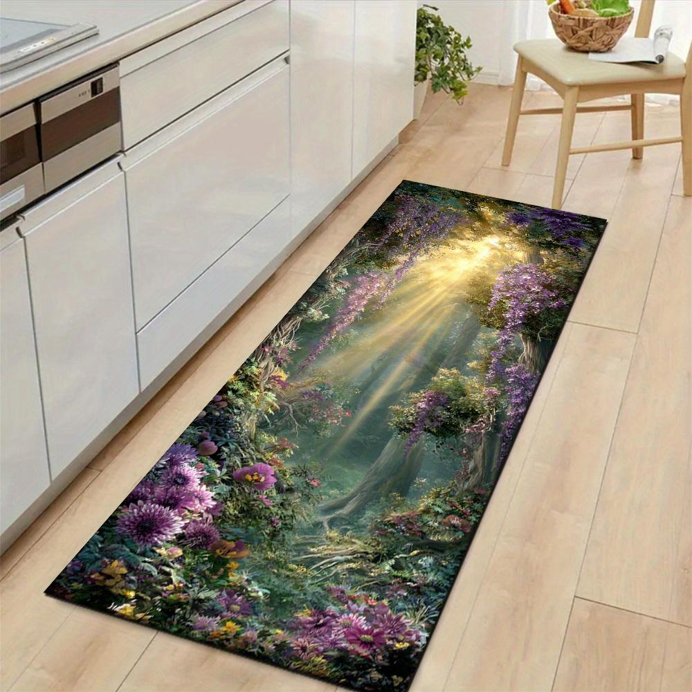 1Pcs Instagram Non-Slip Washable Area Rug Runner for Entryway, Living Room, Bedroom & Patio