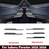 LHD RHD For Subaru Forester 2025 2026  Front Dashboard Center Conlose Panle Strip Copilot Glove Box Cover Interior Accessories