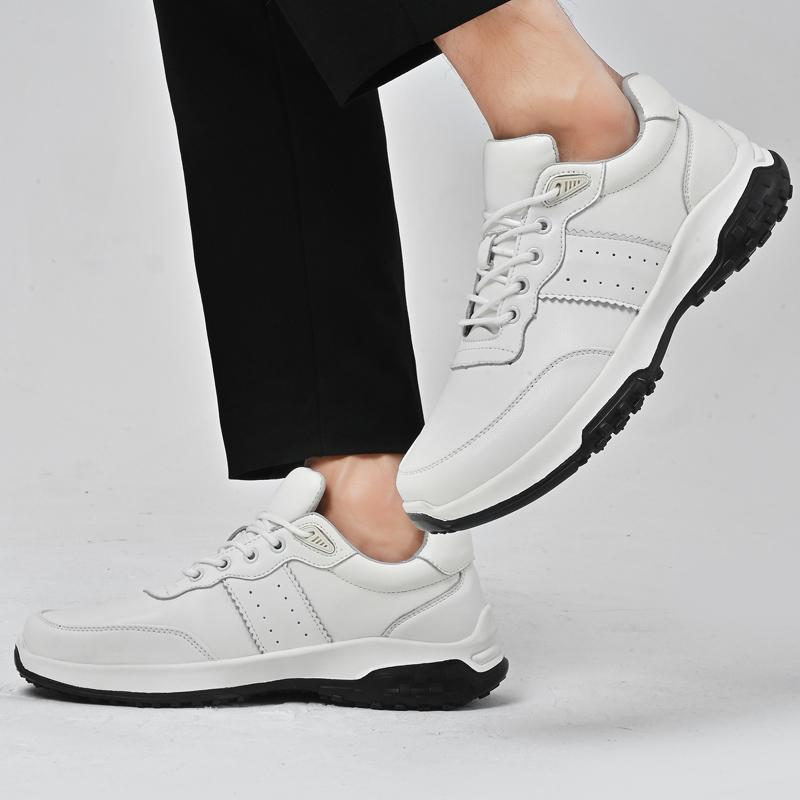 Fashion Men's Handmade Leather Shoes Formal Business Shoes Casual Sneakers