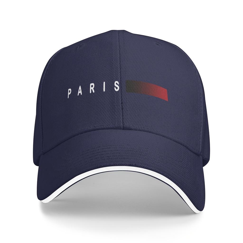 1 Piece Paris Printed Adjustable Baseball Cap  Breathable Lightweight Dad Cap Suitable for Men and Women Perfect for Out