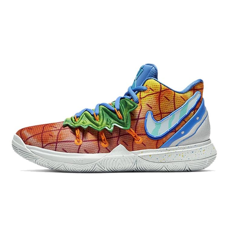 (GS) Nike SpongeBob SquarePants x Kyrie 5 Pineapple House Kids CJ7227-800 EU 38.5