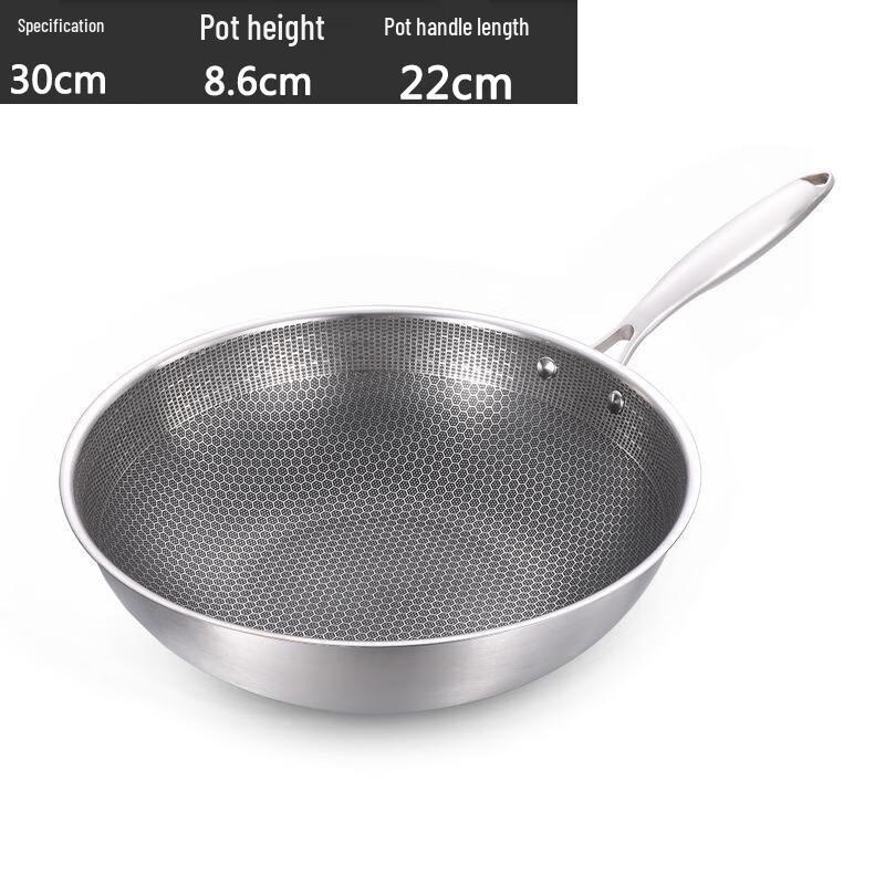 

Deouxingguang 410 Stainless Steel Honeycomb Wok