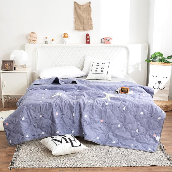 2025 Aloe Cotton Antibacterial Summer Quilt - Breathable, Silky Cool & Machine Washable