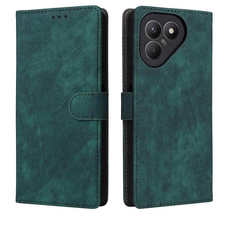 Flip Cases for Tecno Pova 7 PU Leather Full-Body Protection With [RFID Blocking] Shockproof Durable Retro Phone Case