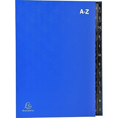 Trieur - EXACOMPTA - 57222E - Économique - 24 Compartiments - Couverture en Carton Recyclé