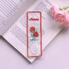 Imitation Organza Bestickte Blumen Lesezeichen Journal Dekoration Lesezeichen Geschenk Für Buchliebhaber
