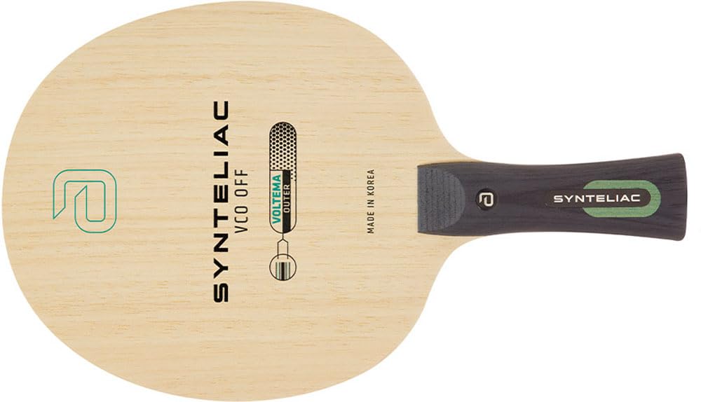 andro Table Tennis Synthetic VCO OFF Straight 100021030 Racket, Shakehand, (ST),