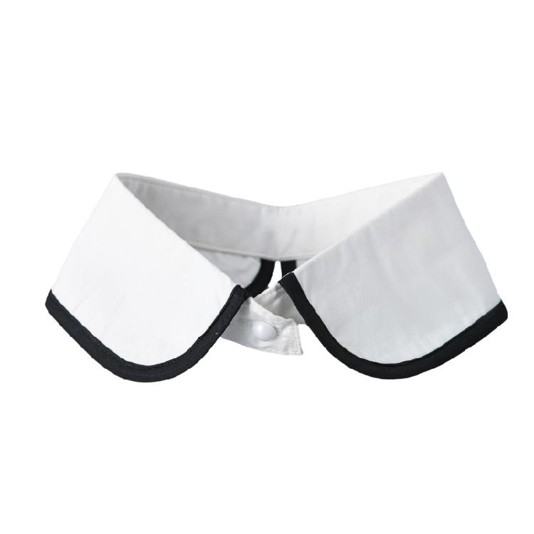 Современный воротник-вставка с бисерной отделкой, съемный воротник, ложный лацкан, воротник блузки, ложный воротник, модное заявление