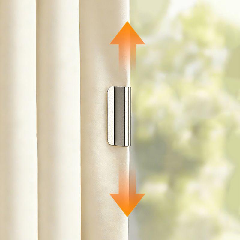 2/4 Stück Starke Magnetische Gardinenclips, Zum Verhindern von Lichteinfall Gardine Geschlossen Halten Für Zuhause Schlafzimmer Büro Gardinen Vorhänge