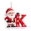2D Acrylic Hanging Ornament with Theme Design for Christmas Tree Decor, Holiday Party Decoration and Gift