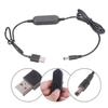 160cm USB 12V 12W Boost Power Cable Featuring LED Light Plastic Texture for Router Speaker LED Light Electronics