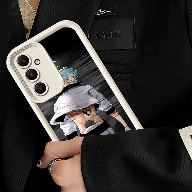 Phone Case for Samsung Galaxy A17 A16 A15 A14 A13 Bleach Grimmjow 6 A56 A36 A26 A55 A35 A25 A54 A34 A24 A53 A33 A23 A07 A06