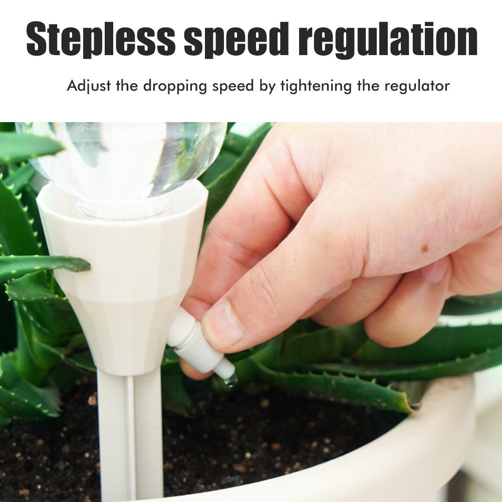 3PCS Plant Drip Irrigation Self Plant Watering System Device With Adjustable Control Valves Switch