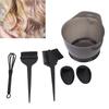 Hair Colo  Dyeing Kit Professional Salon Portable Ear   Dye Brush Mixing Bowl Tool Set