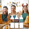 Halloween Party Wine Water Bottle Stickers Pumpkin Ghost Label Ghost Festival Trick or Treat Helloween Party Supplies Decoration