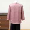 2026 Spring Elegant Seven-Sleeve Blouse for Middle-Aged & Elderly Women