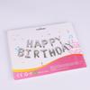 Beautiful Birthday Balloon Set: Happy Birthday Letter Aluminum Foil Decorations