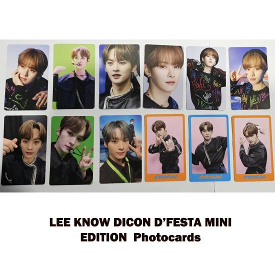 Compre Stray Kids Cartões fotográficos de membros DICON D'FESTA