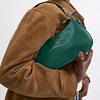 Coach Teri 25 Logo Zip Closure Leather Crossbody Shoulder Bag Medium Women Bags Grandma-Green CV938-QBDM9